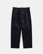 AKJAKOB COTTON PLEAT PANTS ANERKJENDT COLOR BLU