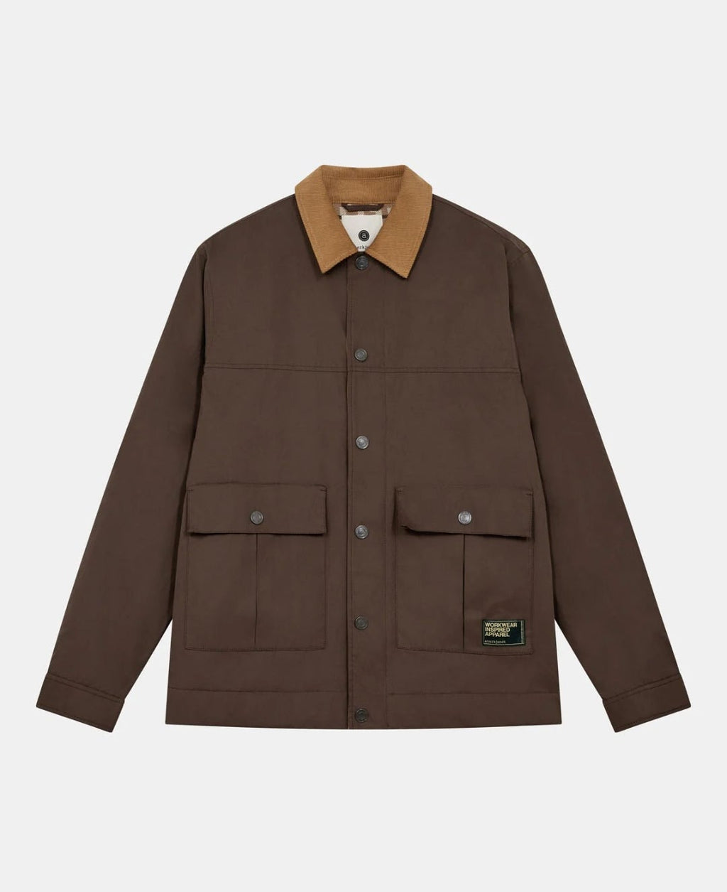 GIACCHETTO ANERKJENDT COTONE/NYLON COLOR MARRONE