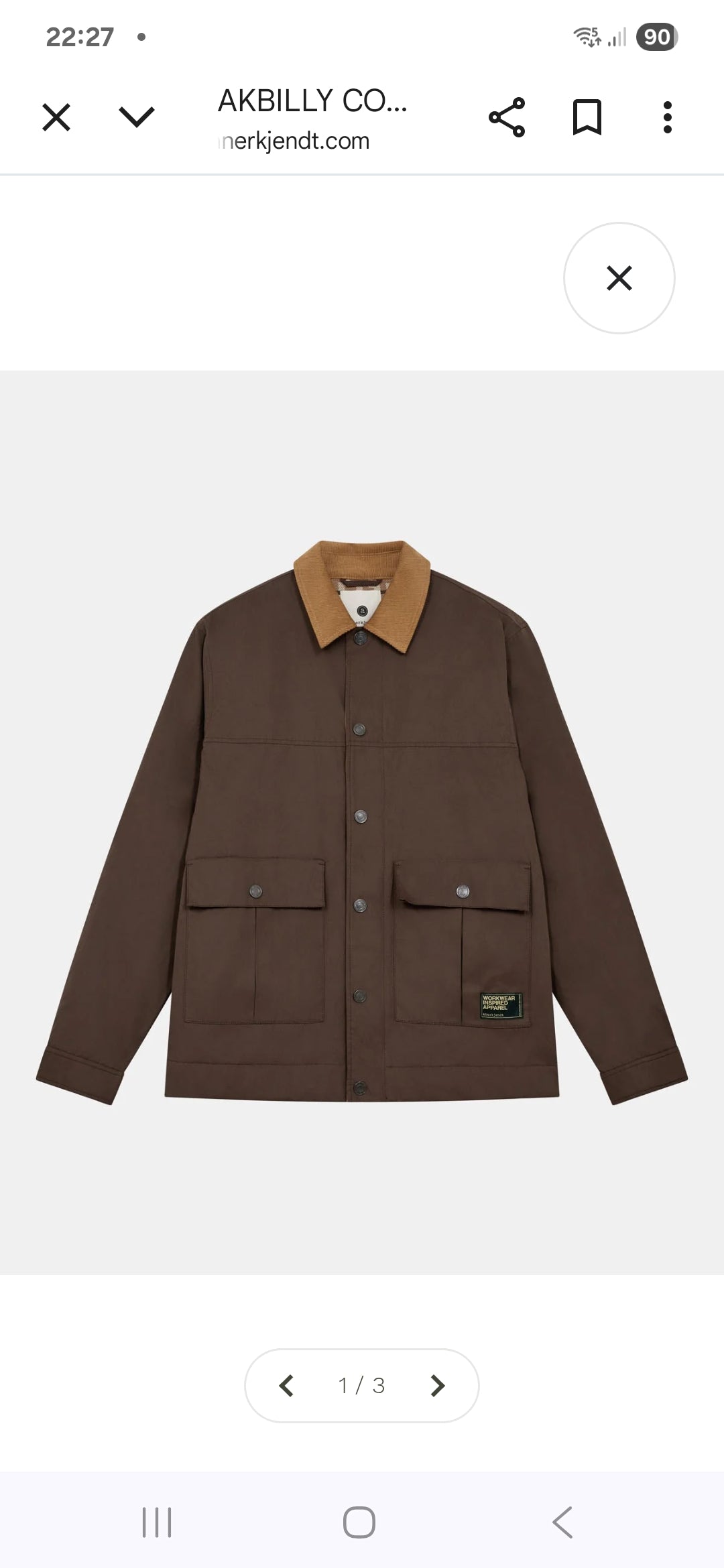 GIACCHETTO ANERKJENDT COTONE/NYLON COLOR MARRONE