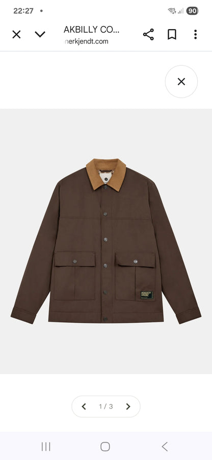 GIACCHETTO ANERKJENDT COTONE/NYLON COLOR MARRONE