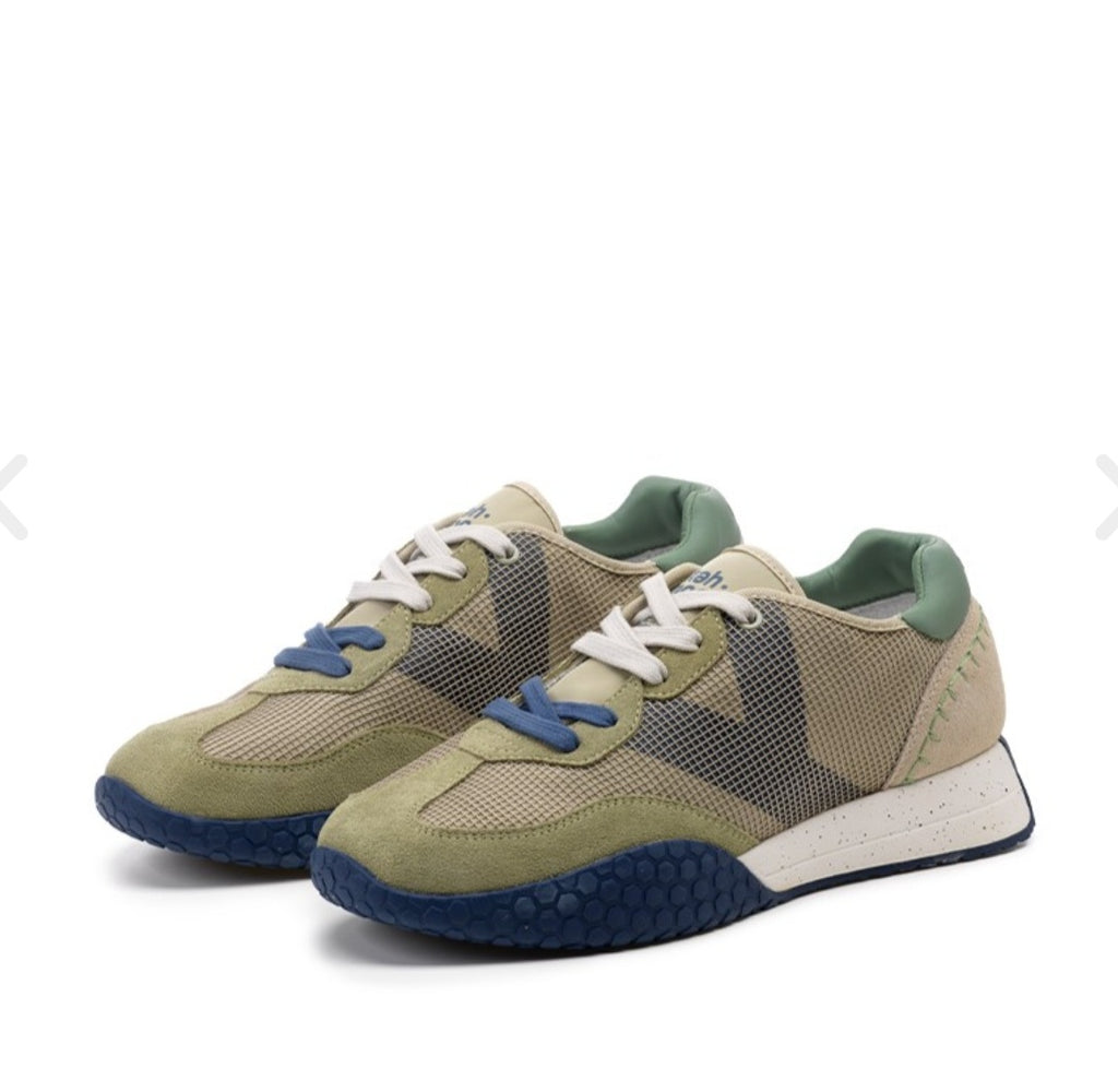 KEH-NOO SCARPE KM 9758 KHAKY/AVIO/BEIGE