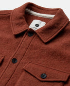 OVERSHIRT WOOL ANERKJENDT CHILI OIL