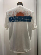 T SHIRT IN THE BOX POCKET SUNSET COLOR PANNA SS250008