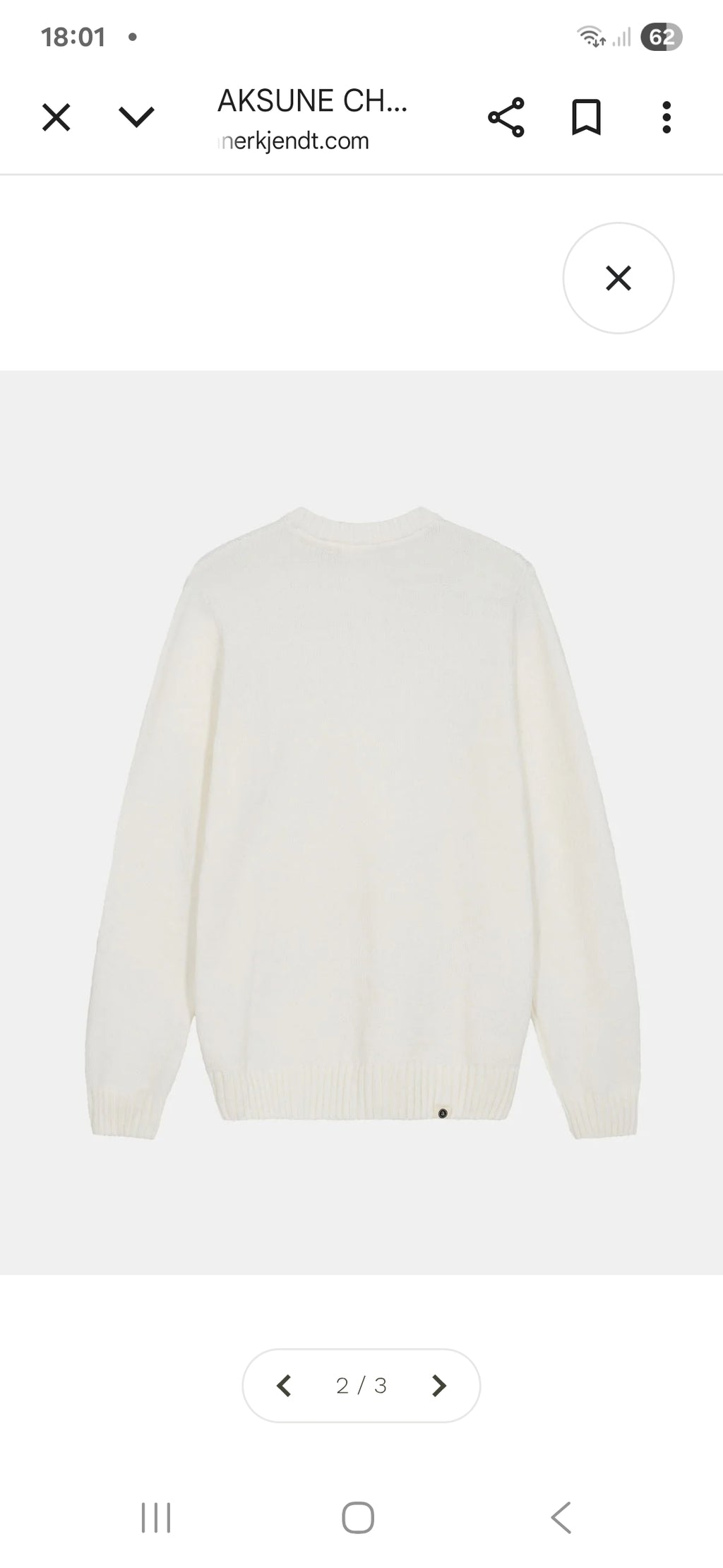 MAGLIONE ANERKJENDT AKSUNE COLOR TOFU