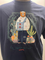 T SHIRT MR BOX JARDIN SECRET BLU SS250003