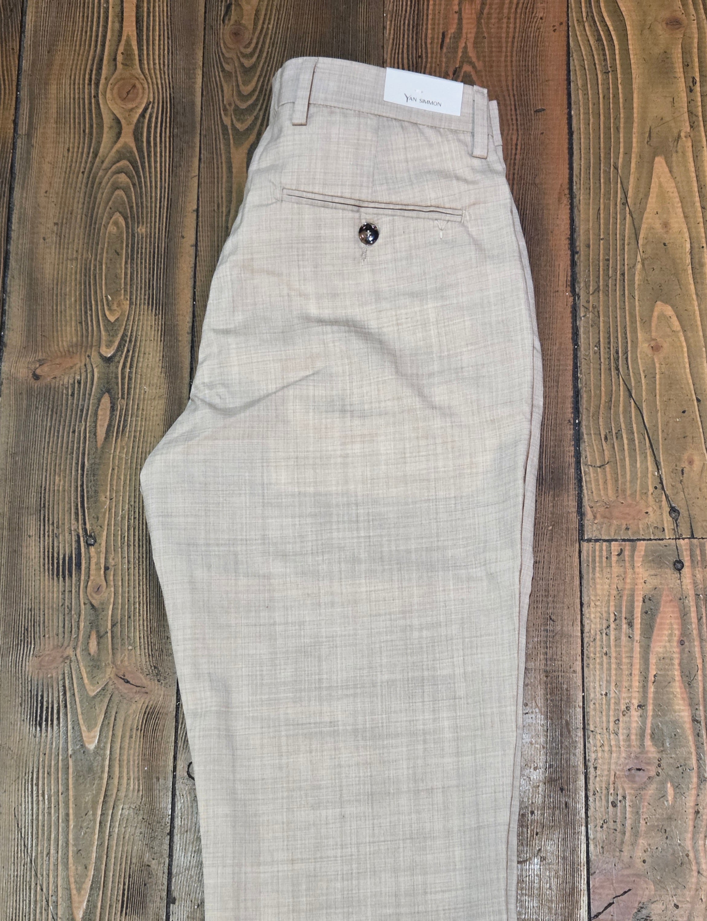 PANTALONI YAN SIMMON MODELLO WORLD T634W COLOR BEIGE