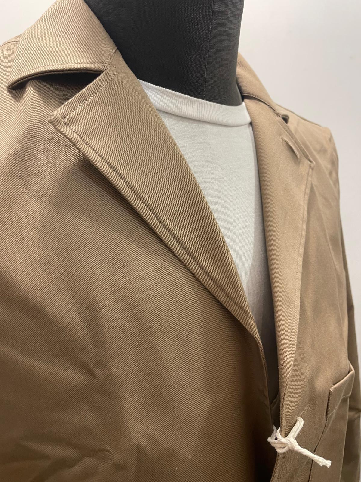 GIACCA CAMICIA GMF COLOR TORTORA SG236