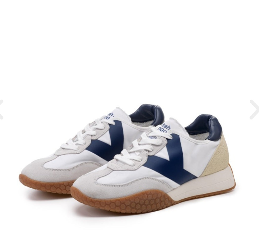 KEH-NOO SCARPE KM 9313 WHITE/NAVY