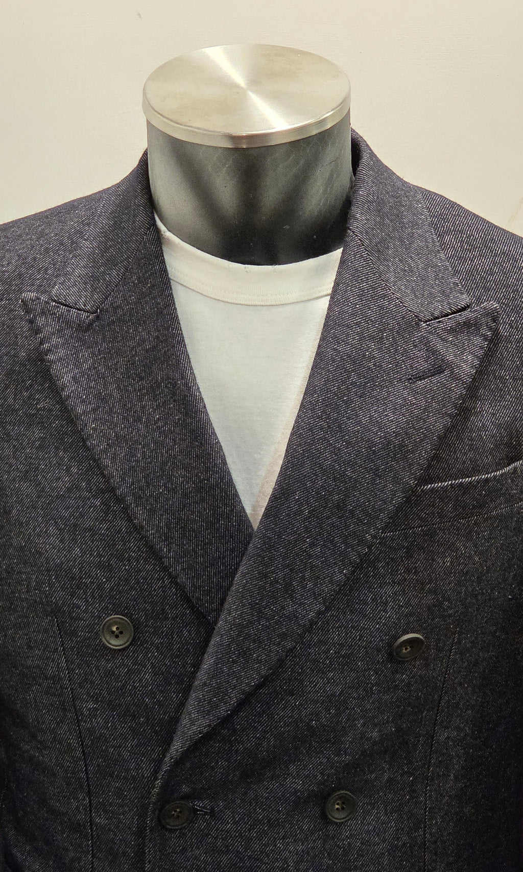 GIACCA AG TREND DOPPIO PETTO DENIM