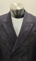GIACCA AG TREND DOPPIO PETTO DENIM