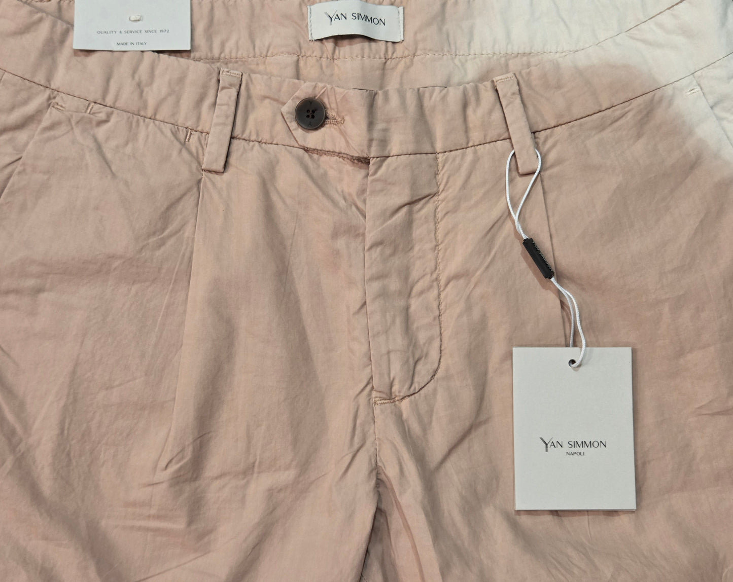 PANTALONE YAN SIMMON FRIEND TELA PARACADUTE 541F COLOR BISCOTTO