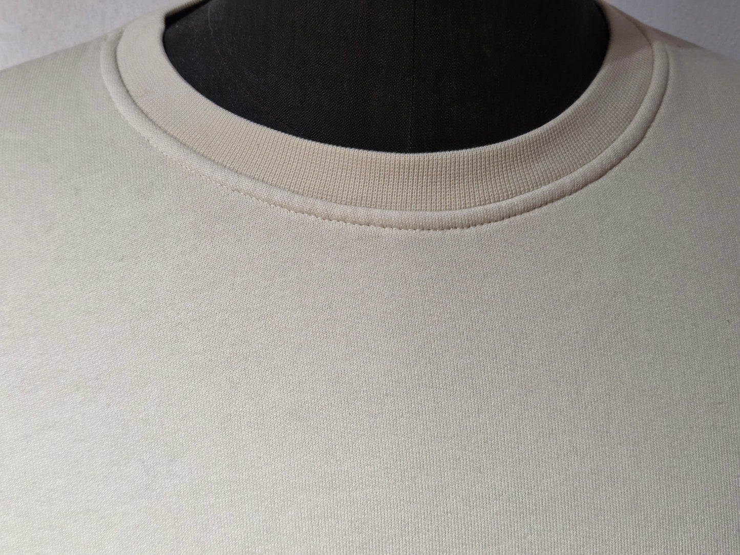 FELPA COLORFUL STANDARD Classic Organic Crew Colore Ivory White
