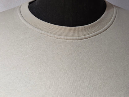 FELPA COLORFUL STANDARD Classic Organic Crew Colore Ivory White