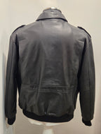 GIUBBINO DI PELLE BLUSOTTO P682 COLOR NERO