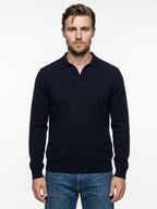 MAGLIA POLO RECYCLE TINTA UNITA IN THE BOX COLOR BLUE NAVY