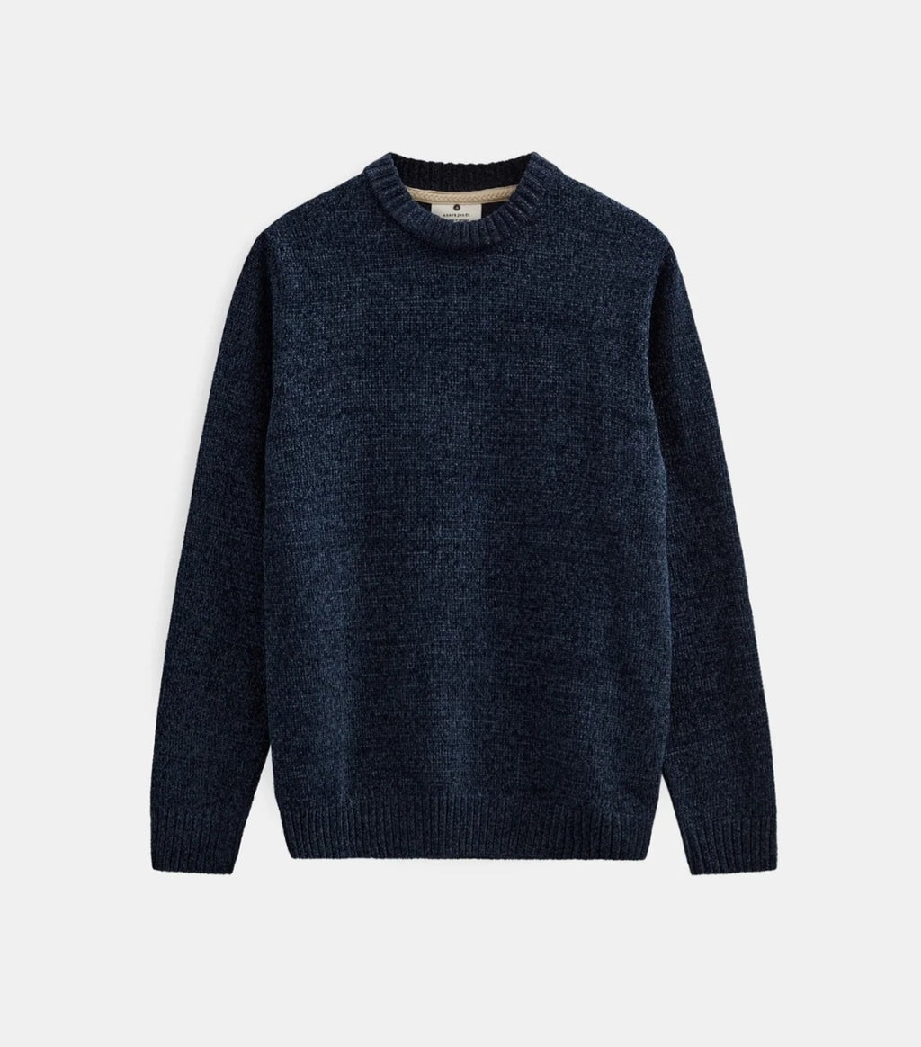 AKSUNE CHENILLE KNIT ANERKJENDT COLOR SKY CAPTAIN