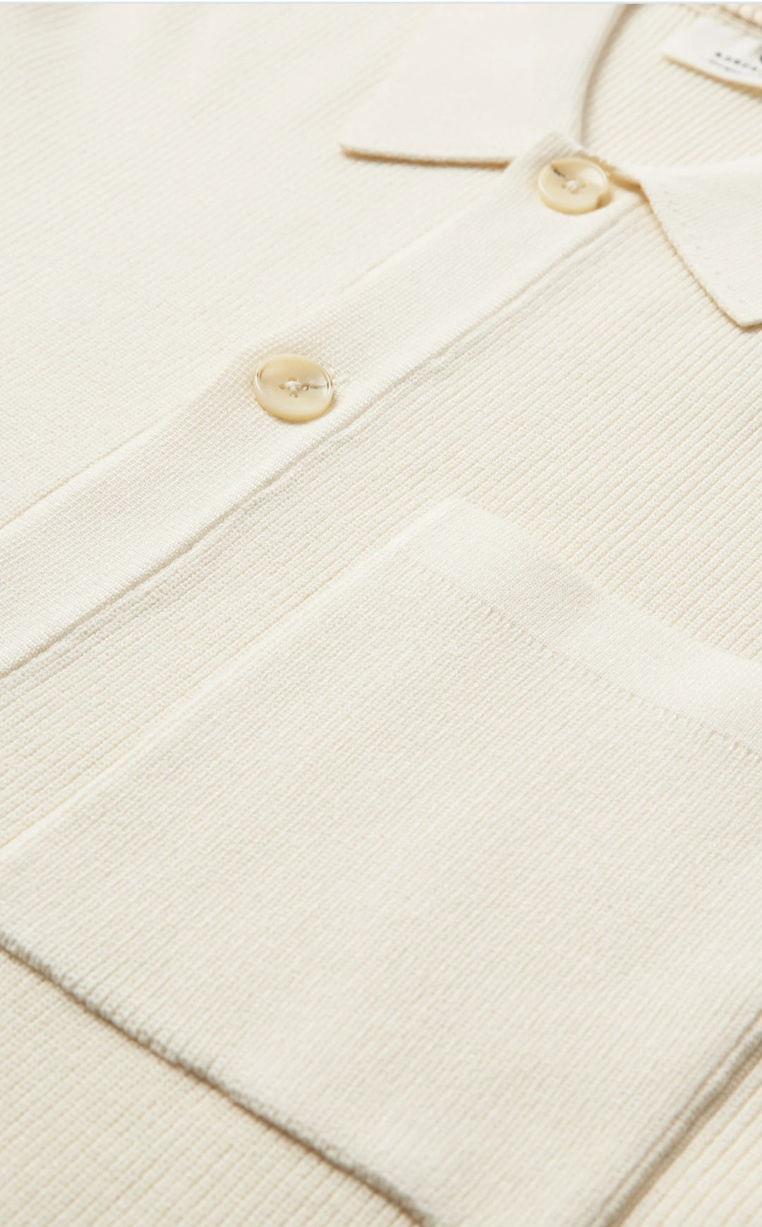 AKSVEND NEEDLE KNIT CARDIGAN ANERKJENDT COLOR TOFU
