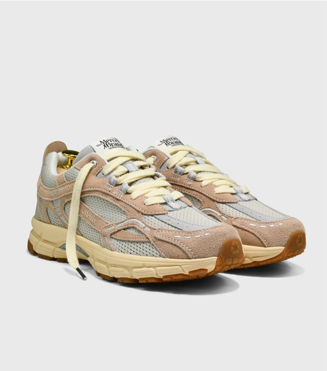 THE MERCER BRAND SNEAKERS THE RE-RUN VINTAGE COLOR SAND
