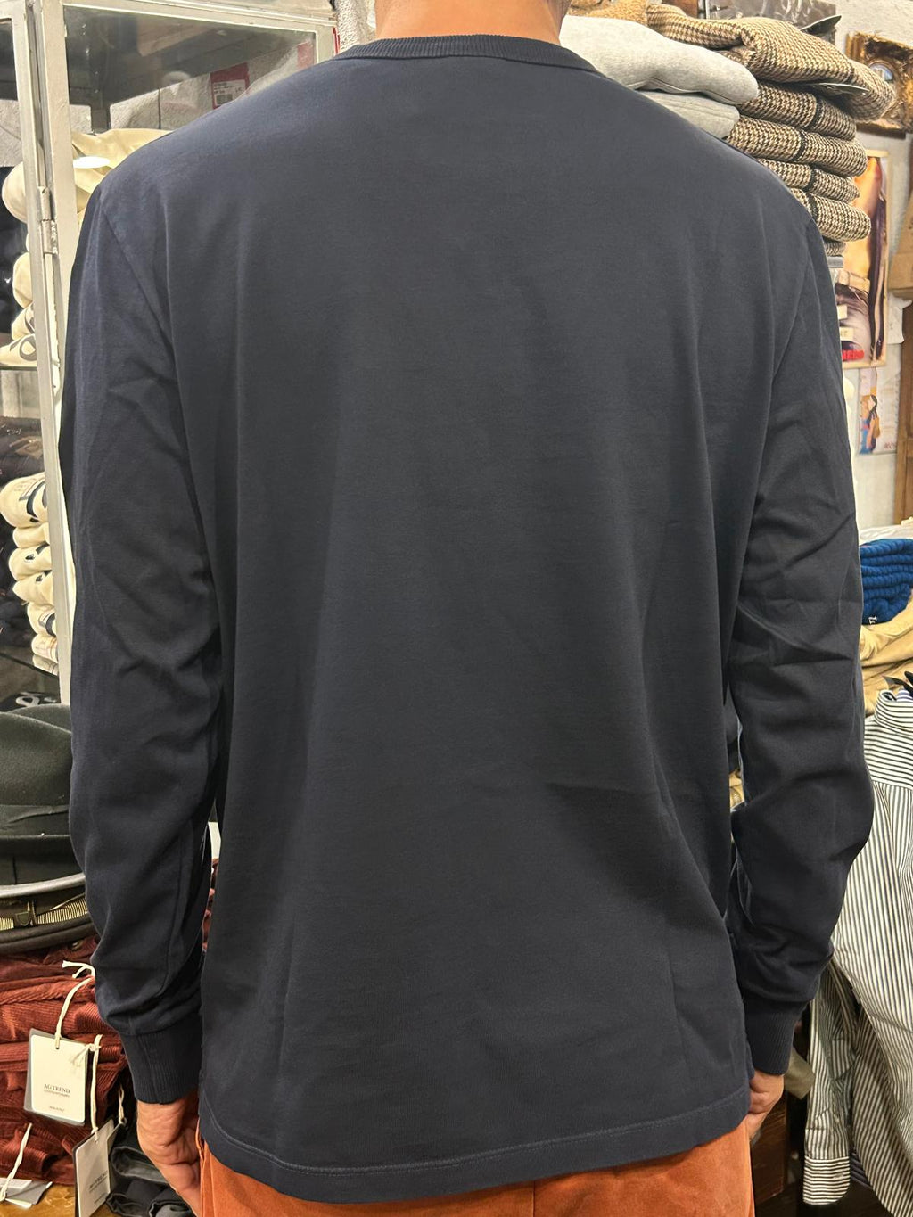 MAGLIA MANICA LUNGA SEADOG MODELLO CANADA COLOR BLU