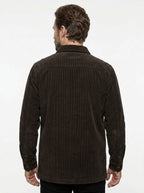 CAMICIA IN VELLUTO IN THE BOX COLOR MARRONE