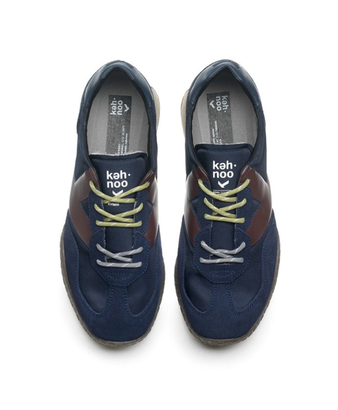 SCARPE KEH-NOO KM 9775 NAVY/BORDEAUX