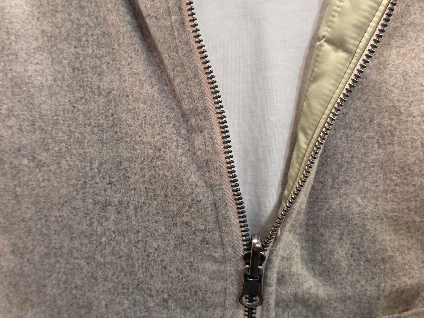 GILET SEADOG DOUBLE FACE LOREN TRAPUNTA-FLANELLA COLOR BEIGE