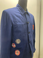 GIACCA WORK IN THE BOX PATCH DISNEY COLOR BLU DENIM