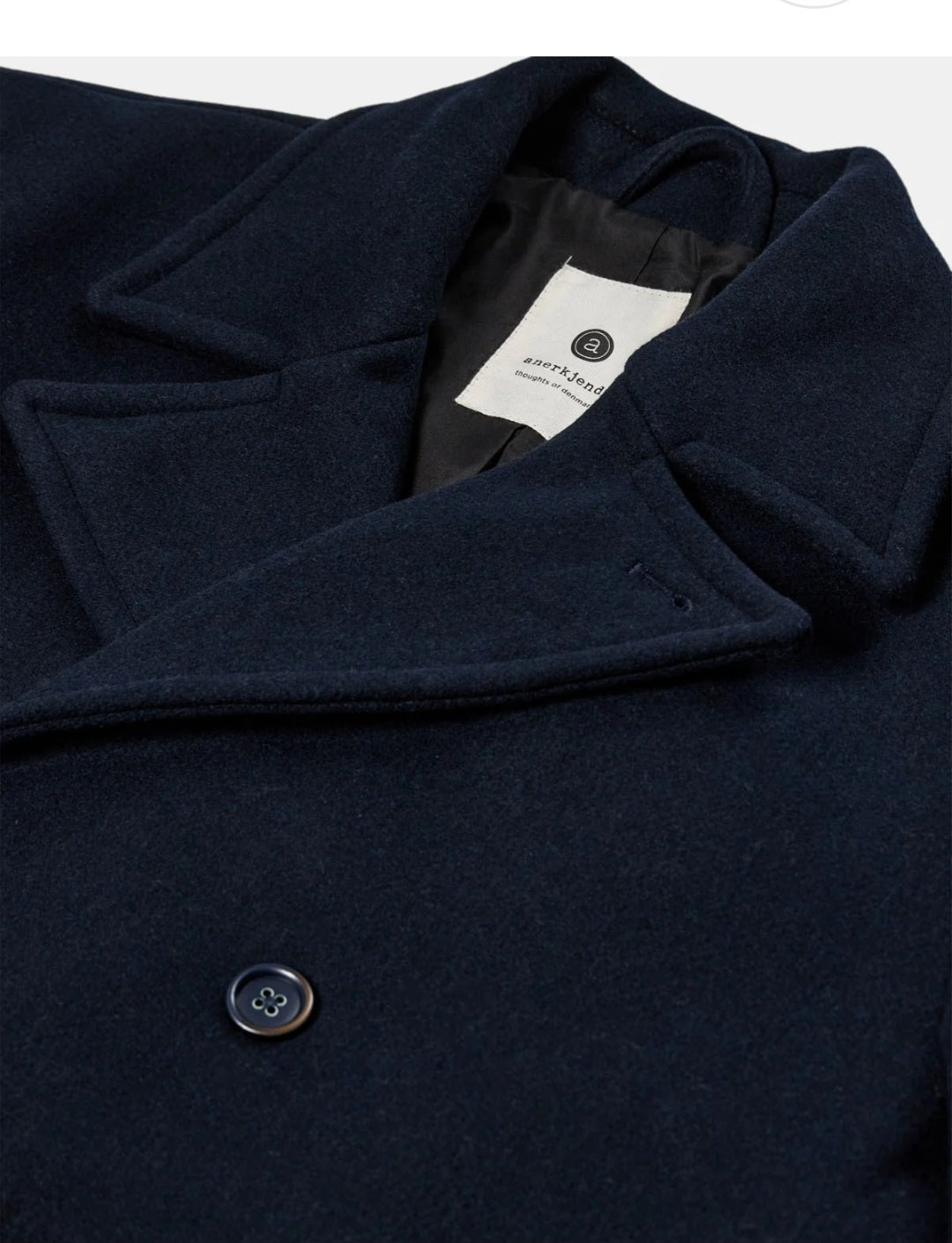 GIACCHETTO DOPPIO PETTO ANERKJENDT AKBORGE WOOL COAT