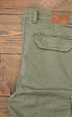 SEADOG NEBRASKA BERMUDA CARGO 100% COTONE COLORE MILITARE MADE IN ITALY