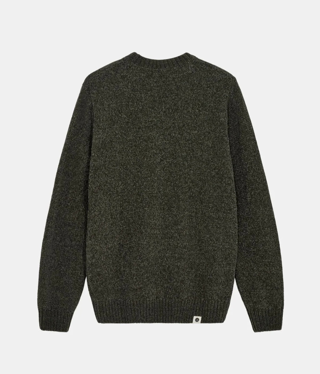 AKSUNE CHENILLE KNIT ANERKJENDT COLOR FOREST NIGHT