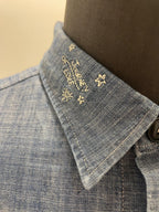 CAMICIA IN THE BOX CHAMBRAY EMBROIDERY STAR