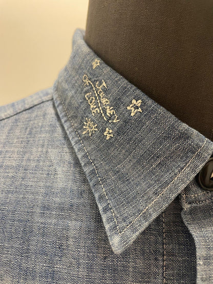 CAMICIA IN THE BOX CHAMBRAY EMBROIDERY STAR
