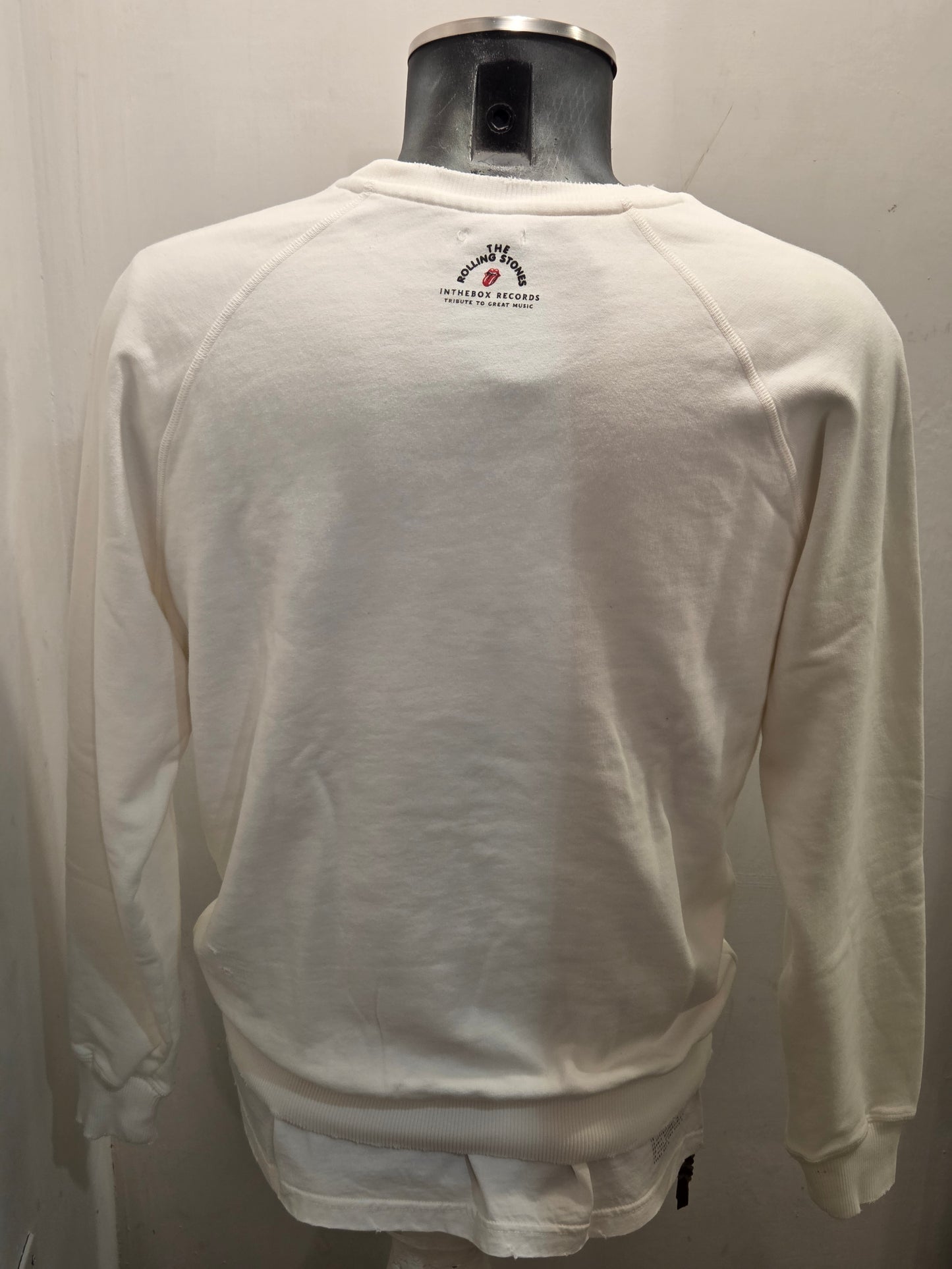 FELPA IN THE BOX GIROCOLLO ROLLING STONES CLASSIC LOGO