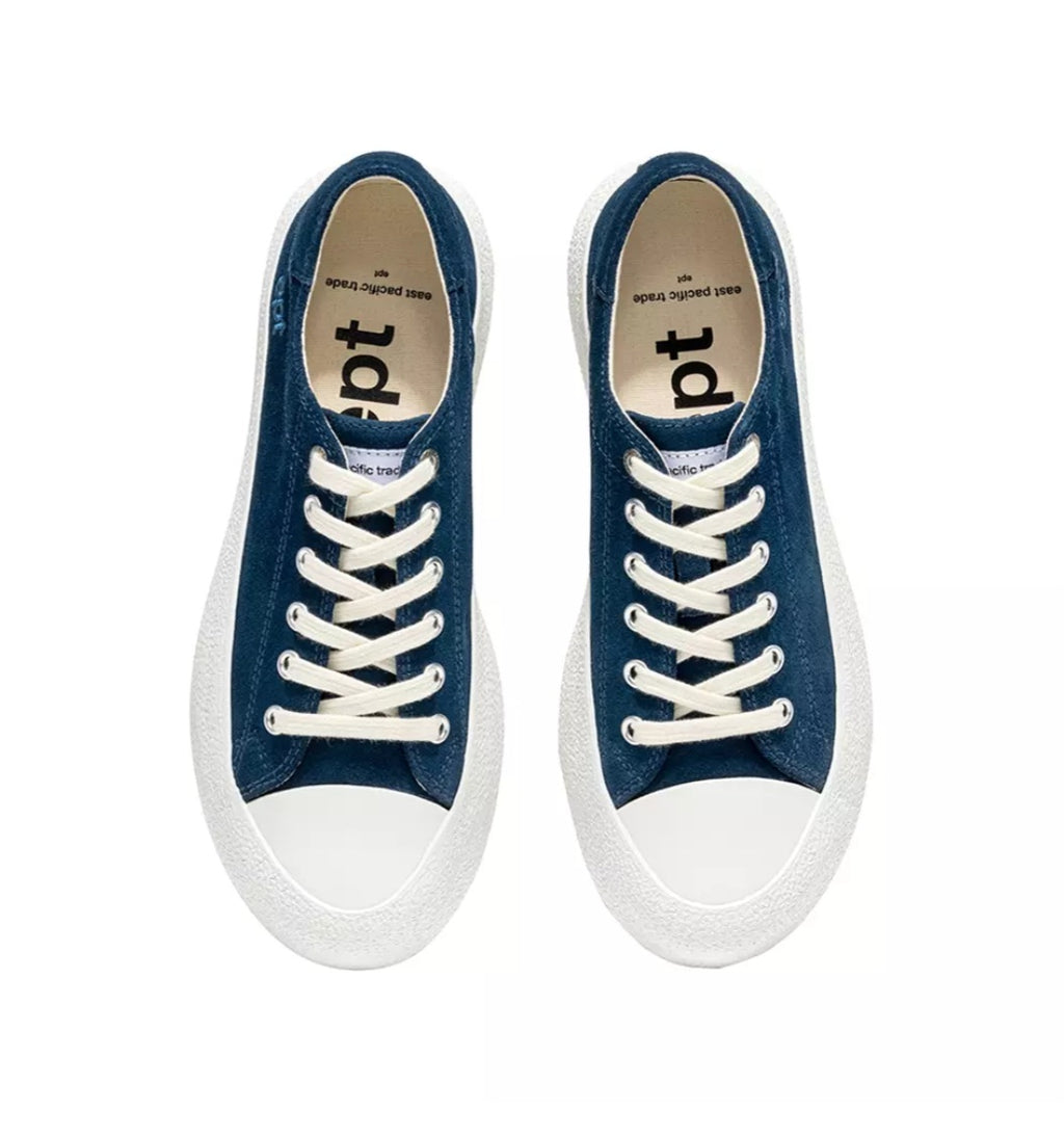 EPT EAST PACIFIC TRADE MODELLO DIVE SUEDE COLORE BLU