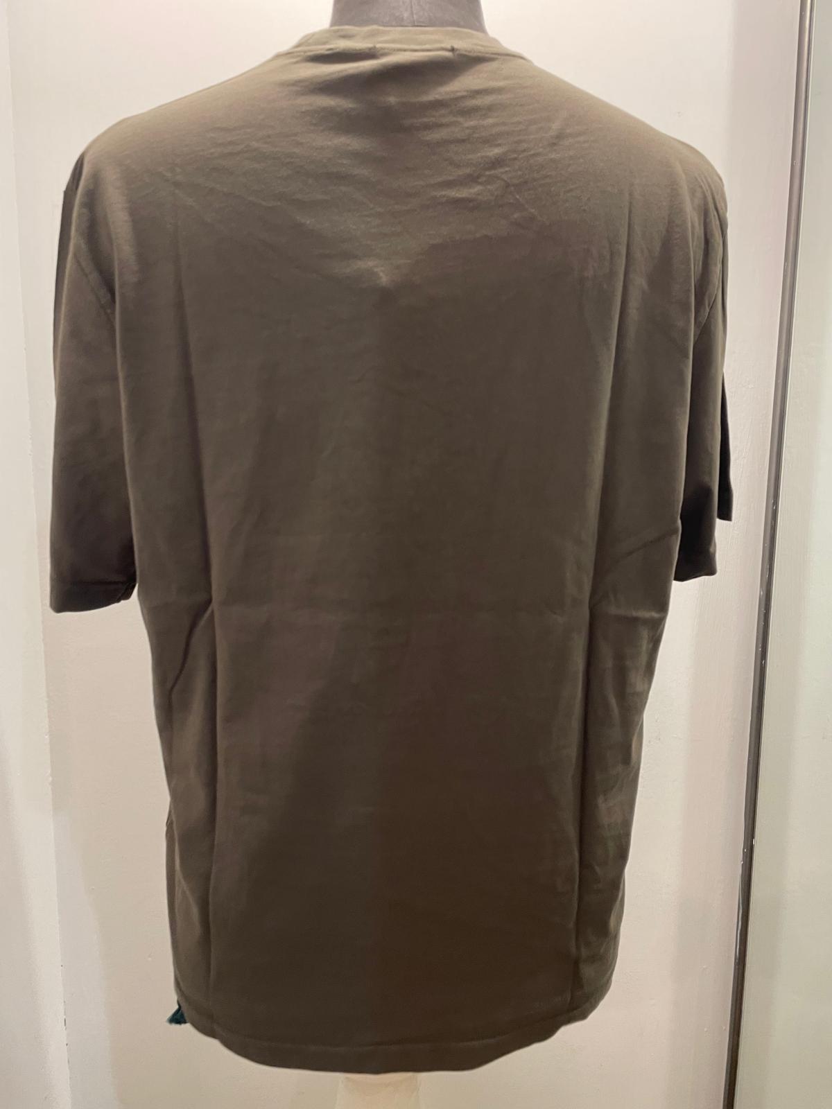 T SHIRT IN THE BOX MR. BOX JARDIN SECRET VERDE MILITARE SS250003
