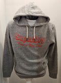 FELPA SUPERDRY VINTAGE TRAVEL HOOD GREY MELANGE