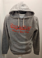 FELPA SUPERDRY VINTAGE TRAVEL HOOD GREY MELANGE