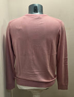BRAMANTE MAGLIA FILO COTONE MANICA LUNGA COLOR ROSA