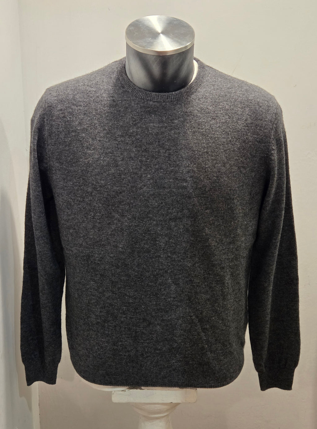MAGLIA GIROCOLLO BRAMANTE LANA E CASHMERE