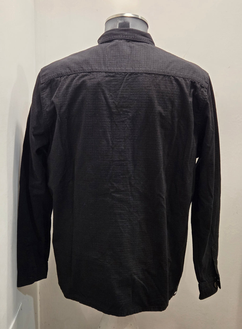 Pont Denim Overshirt Denim Color Nero