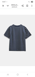 T SHIRT ANERKJENDT MODELLO AKVILLADS STRIPE SS TEE