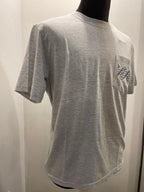 T SHIRT IN THE BOX POCKET WAVE COLOR GRIGIO SS25009