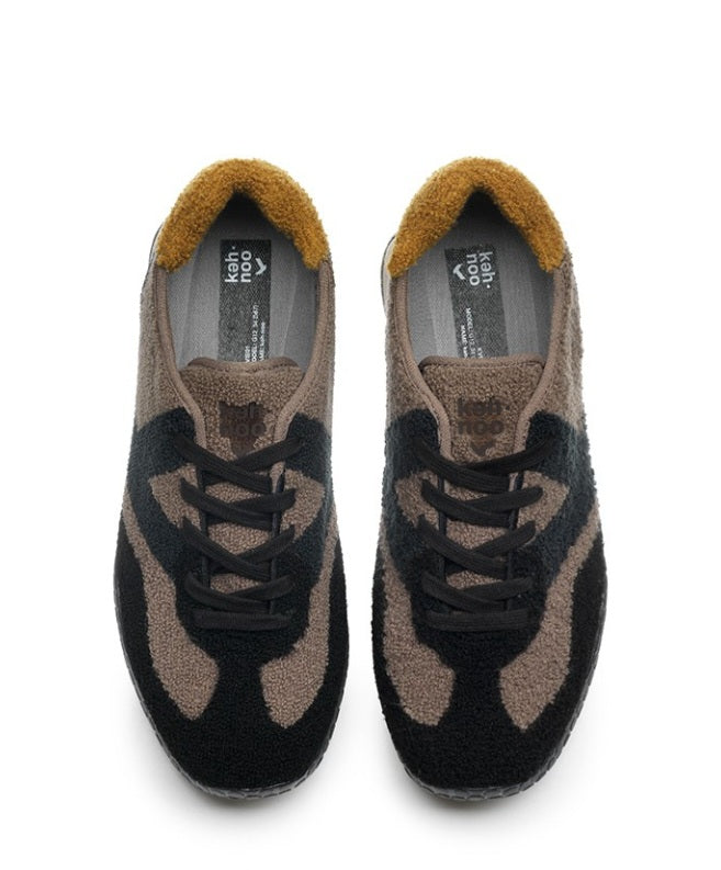 KEH-NOO SCARPE KM 9730 Black/Taupe