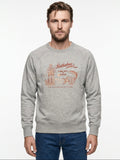 FELPA GIROCOLLO IN THE BOX COMPANY COLOR GRIGIO MELANGE