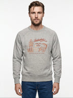 FELPA GIROCOLLO IN THE BOX COMPANY COLOR GRIGIO MELANGE