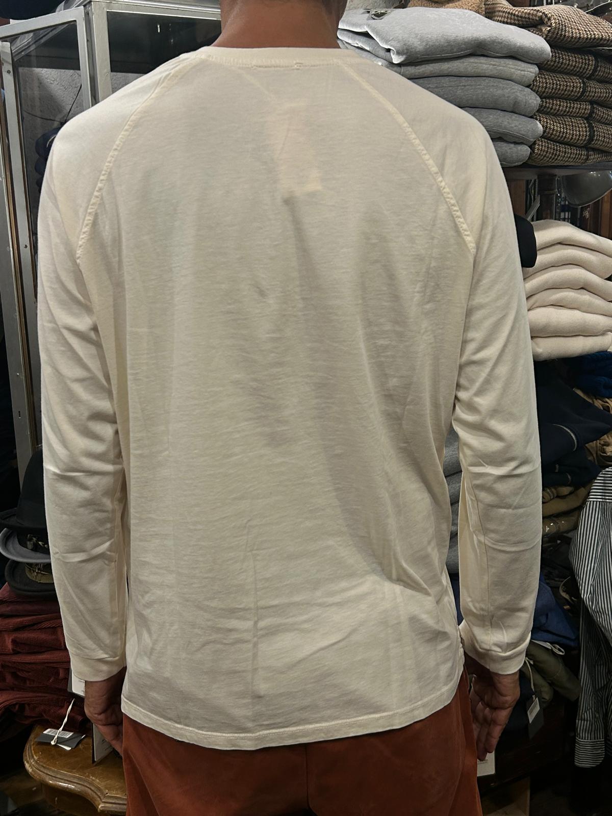 MAGLIA MANICA LUNGA SEADOG MODELLO CANADA COLOR BURRO