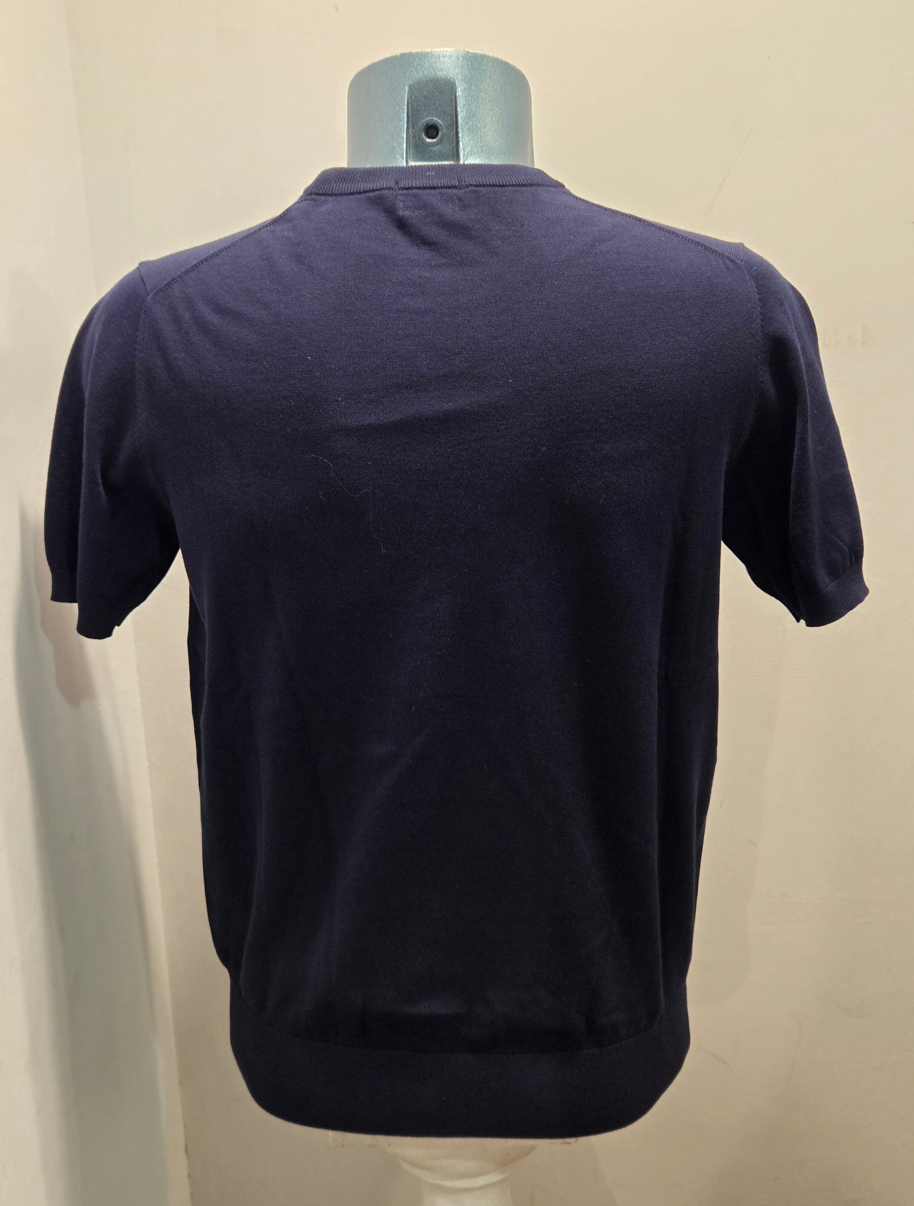 SEADOG MAGLIA FILO COTONE DAMASCO COLOR BLU