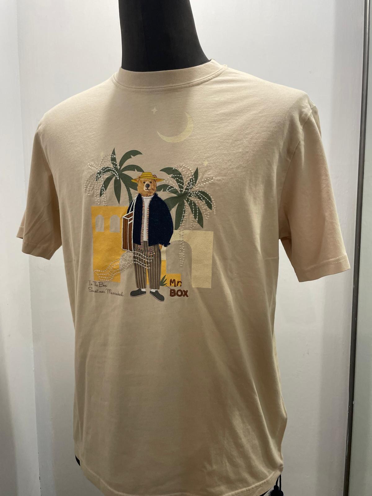 T SHIRT MR. BOX MAROCCO BEIGE SS250001