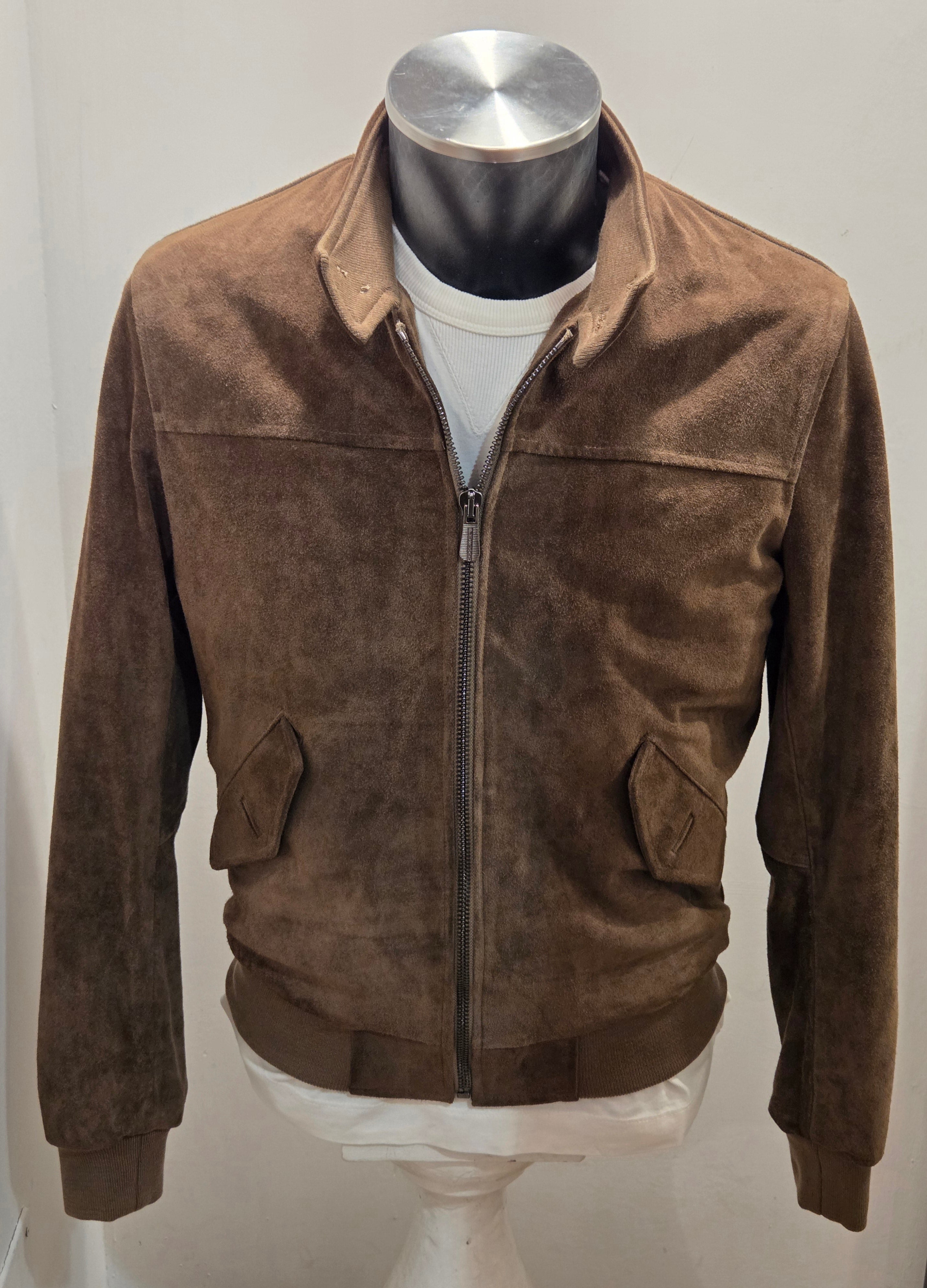 GIUBBINO IN CROSTA BLUSOTTO ART. P346 - BJON COLOR TORTORA