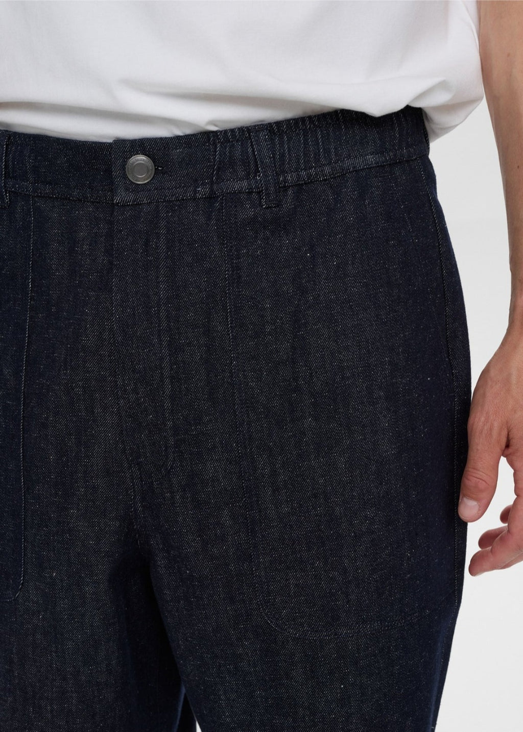 AKJAKOB DENIM FATIQUE JEANS ANERKJENDT COLOR DARK BLUE DENIM